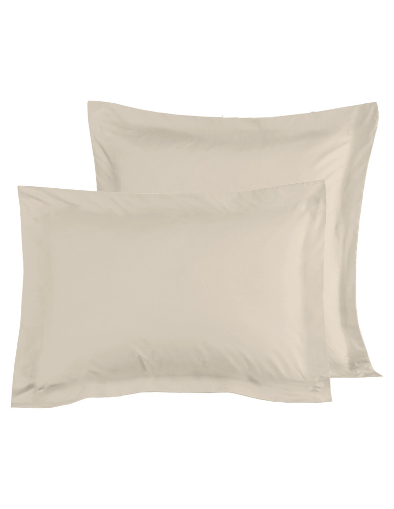 Lot de 2 Taies d'Oreiller Satin de...