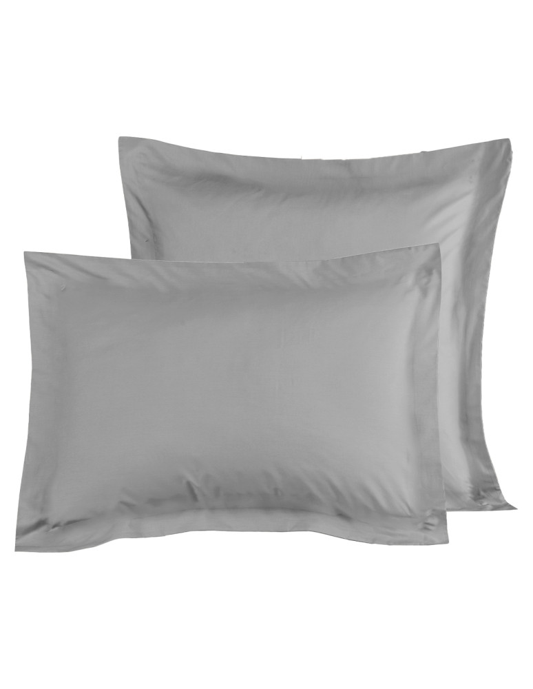 Lot de 2 Taies d'Oreiller Satin de...