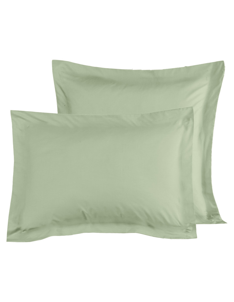 Lot de 2 Taies d'Oreiller Satin de...