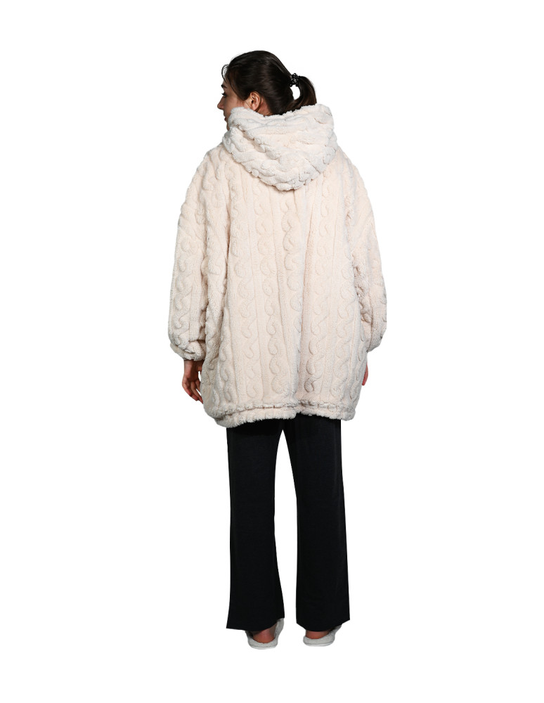 Poncho polaire 310 gr/m² WARM WOOL