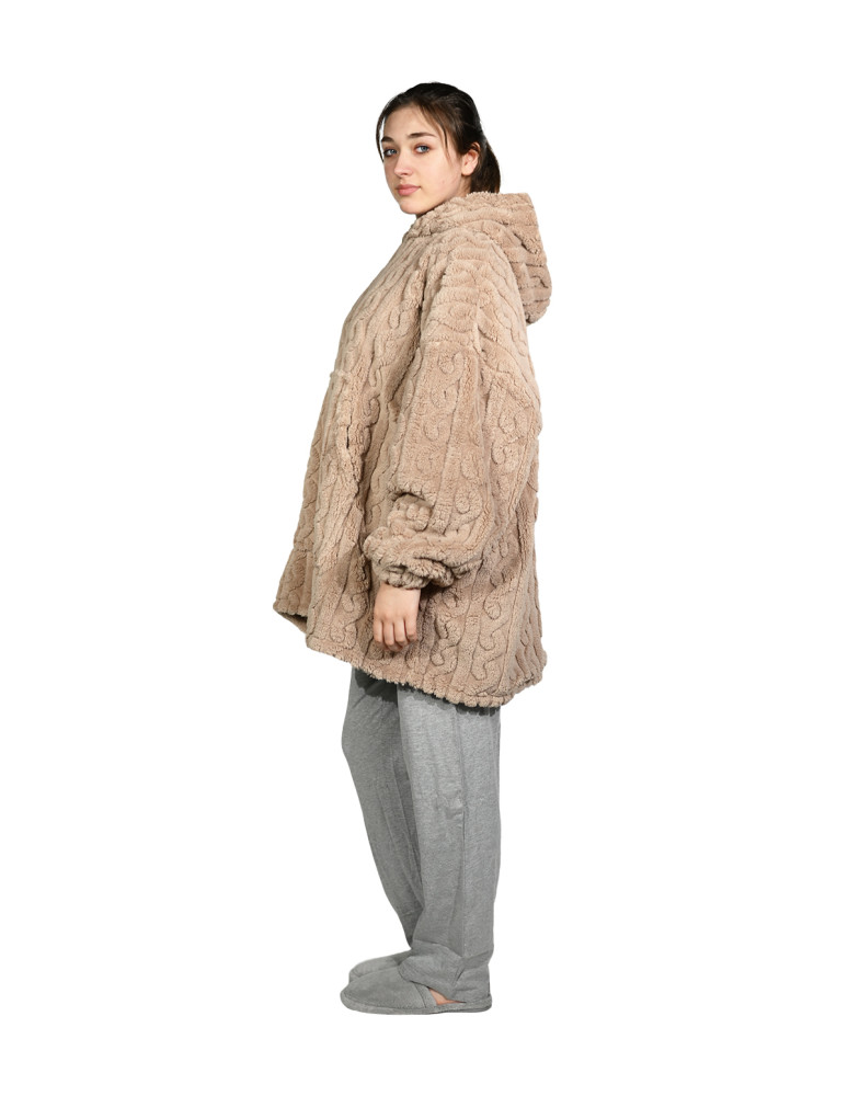 Poncho polaire 310 gr/m² WARM WOOL