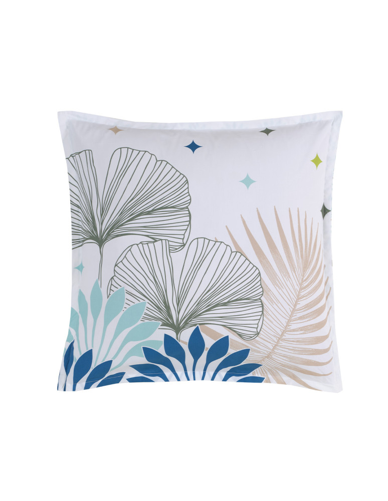 Lot de 2 taies d'oreillers percale NOA