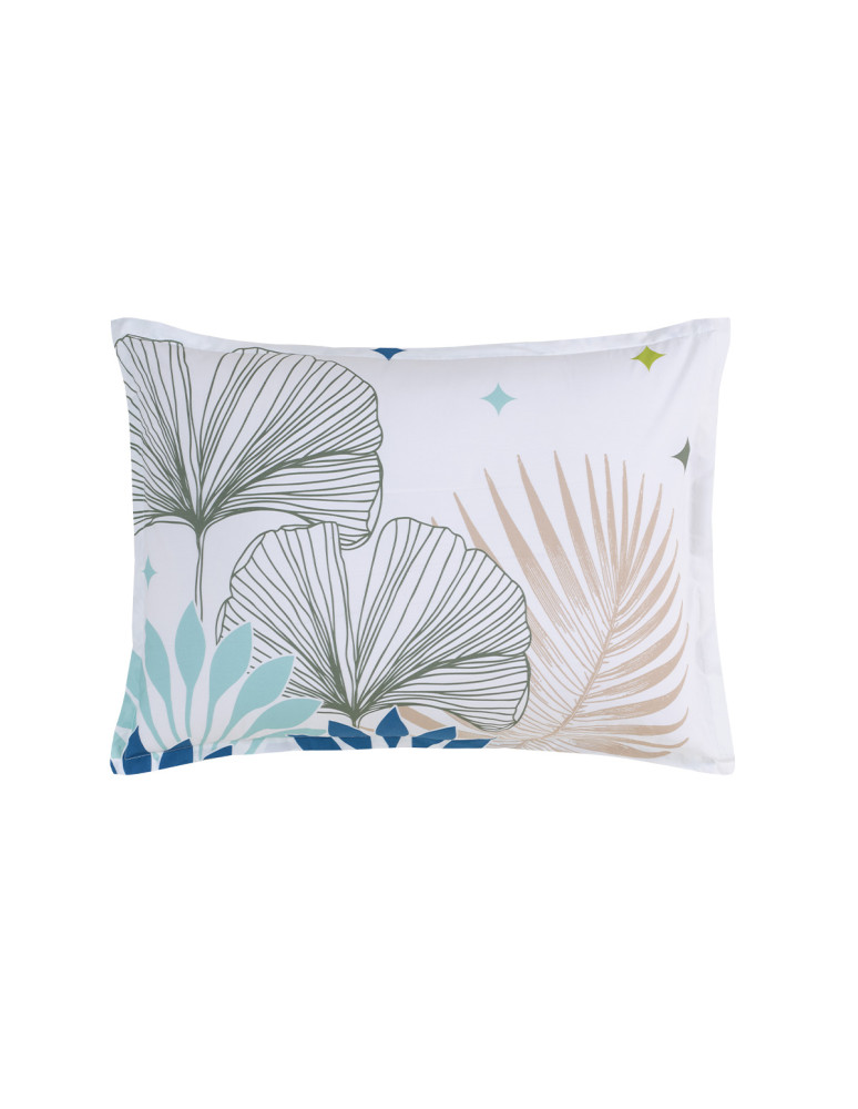 Lot de 2 taies d'oreillers percale NOA