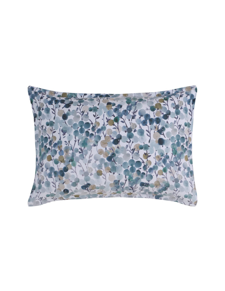 Lot de 2 taies d'oreillers percale YULIE