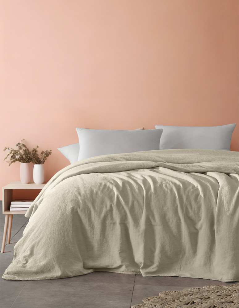 Couvre Lit gaze de coton LOFT