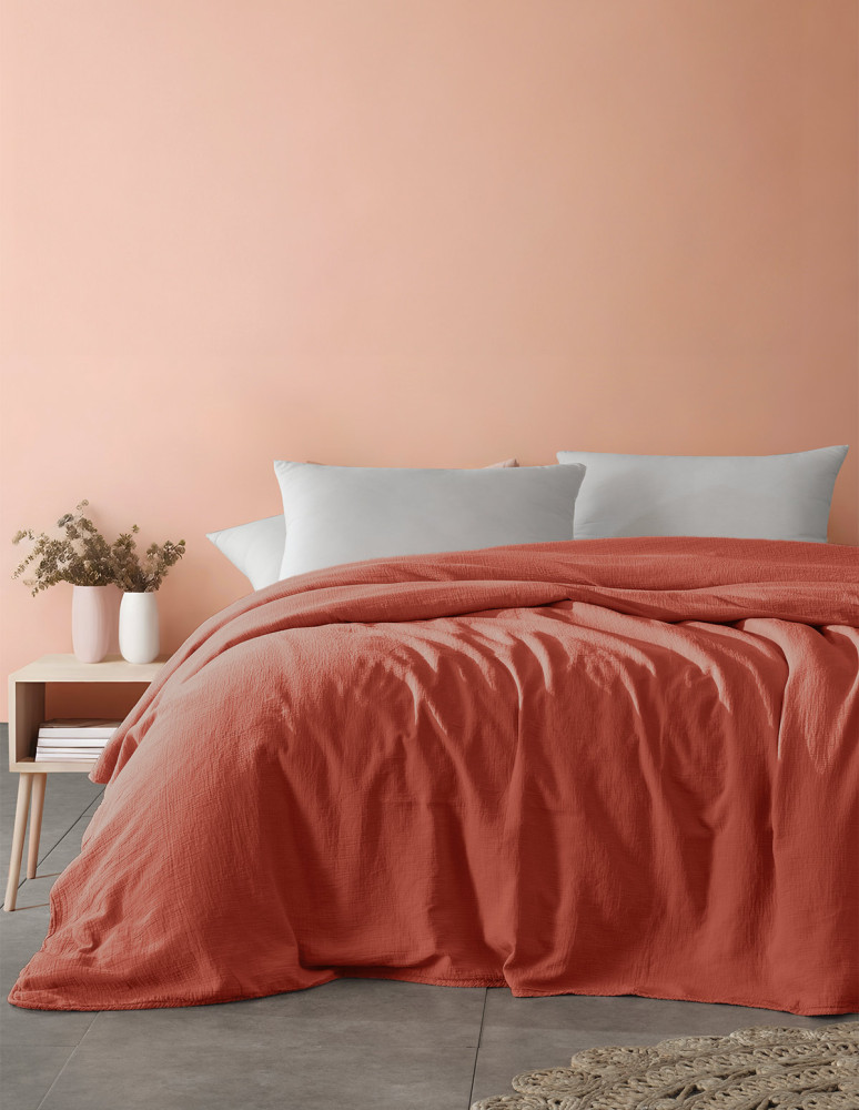 Couvre Lit gaze de coton LOFT