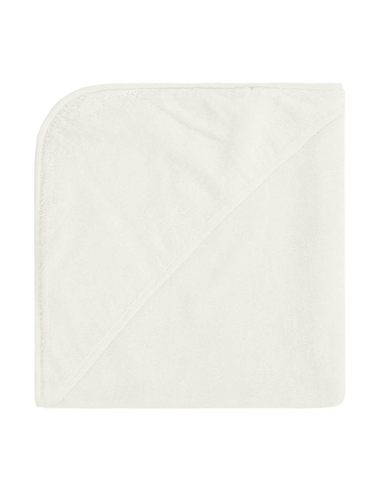 Cape de bain unie avec lisere EDEN