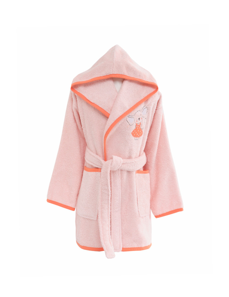 Peignoir enfant brodé MOUSE TITINE