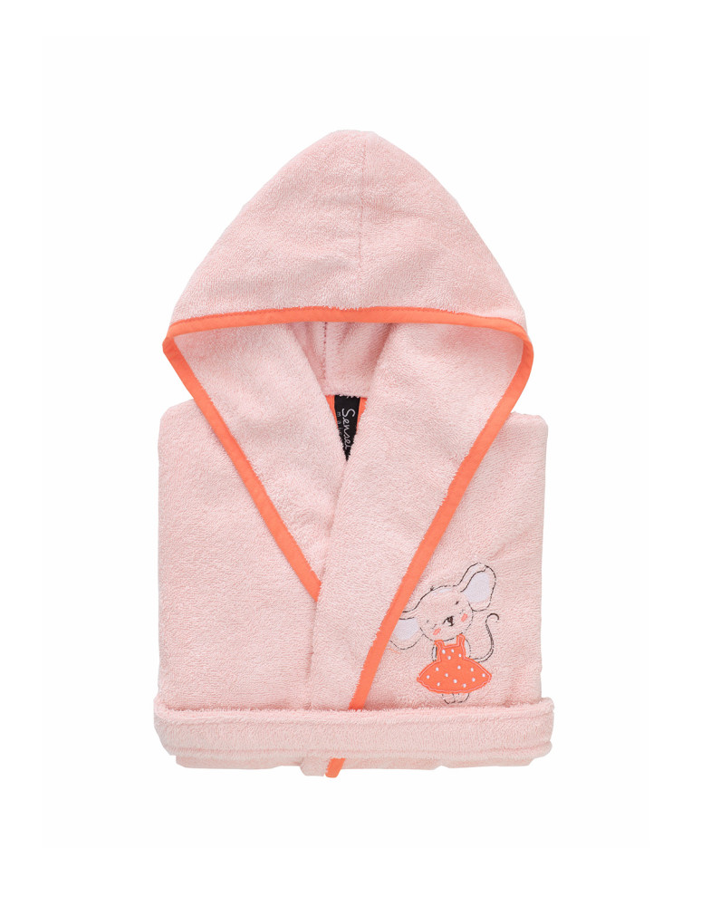 Peignoir enfant brodé MOUSE TITINE