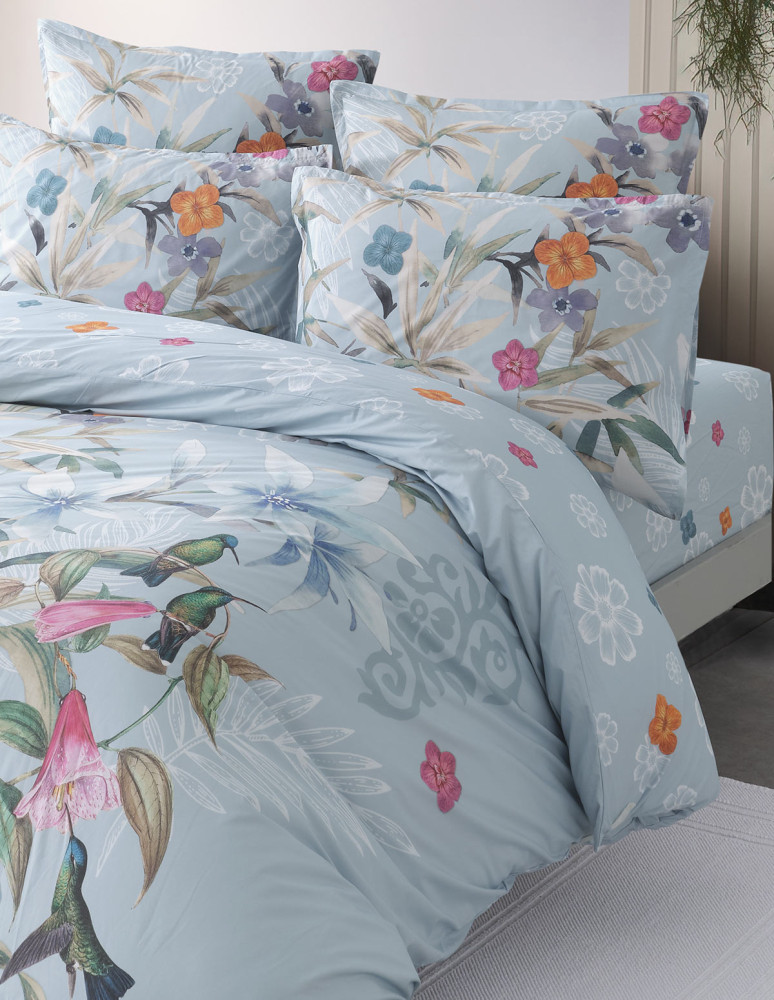 Drap Housse percale Imprimé BIRDIE