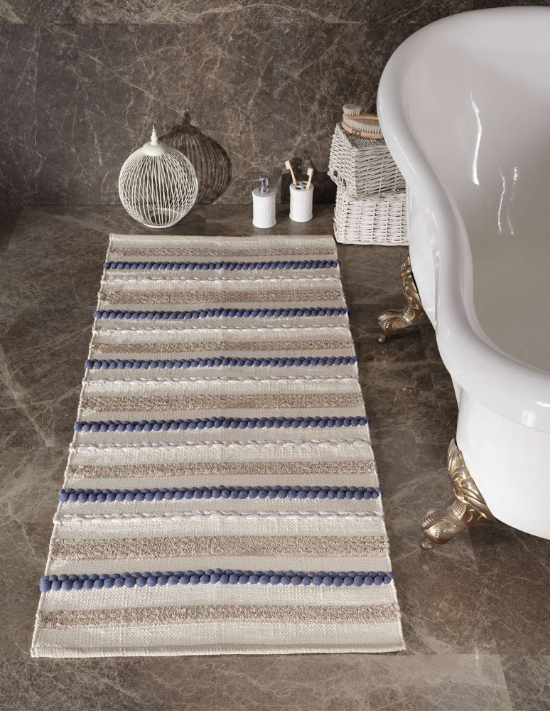 Tapis anti-dérapant 90%  coton - 10%...