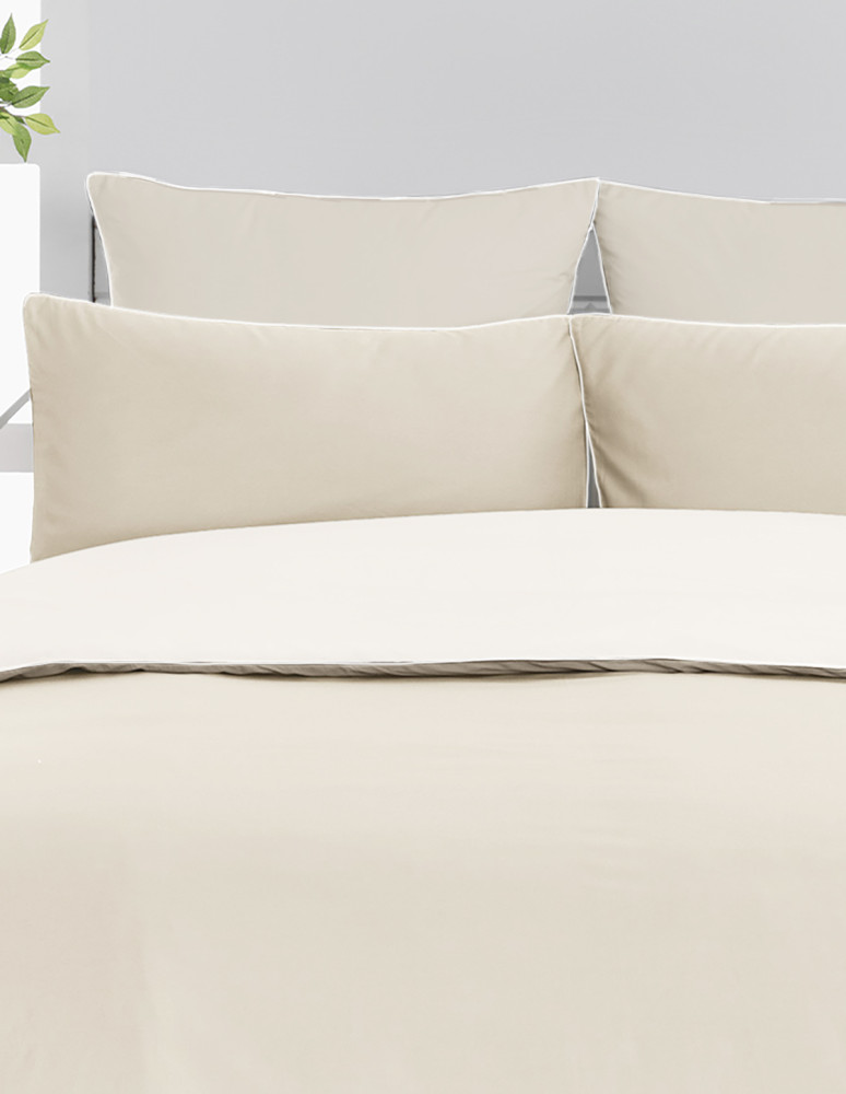 Lot 2 Taies Percale Unie Percale EASY...