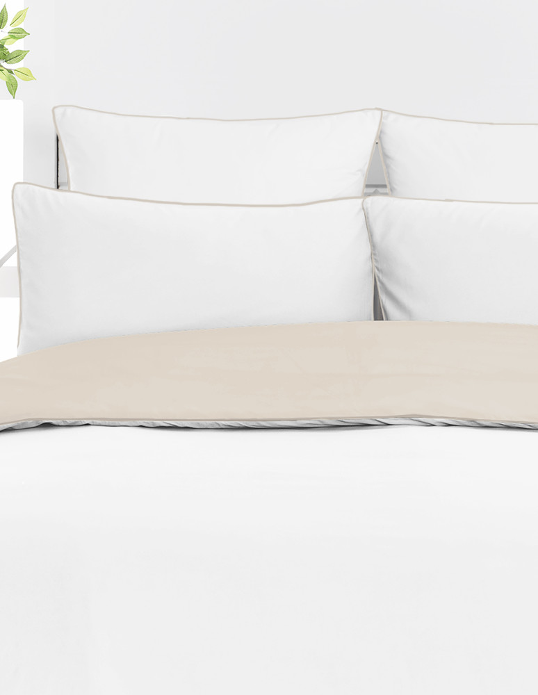 Lot 2 Taies Percale Unie Percale EASY...