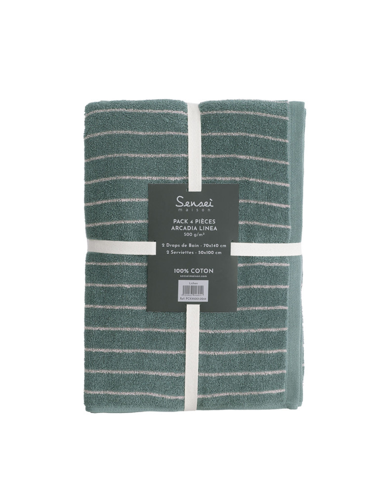 Serviette jacquard 50x100cm 500 g/m²...