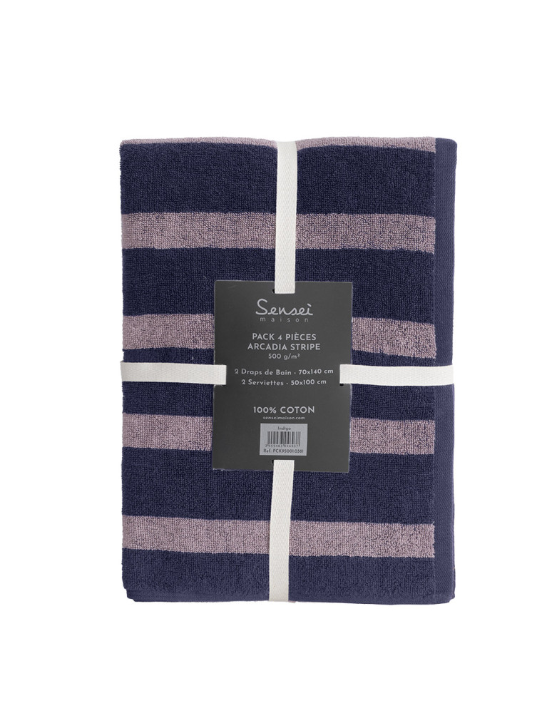 Serviette jacquard 50x100cm 500 g/m²...