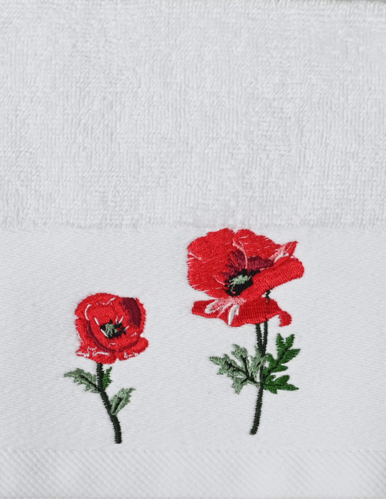 Serviette 50x100cm Brodée AURORE