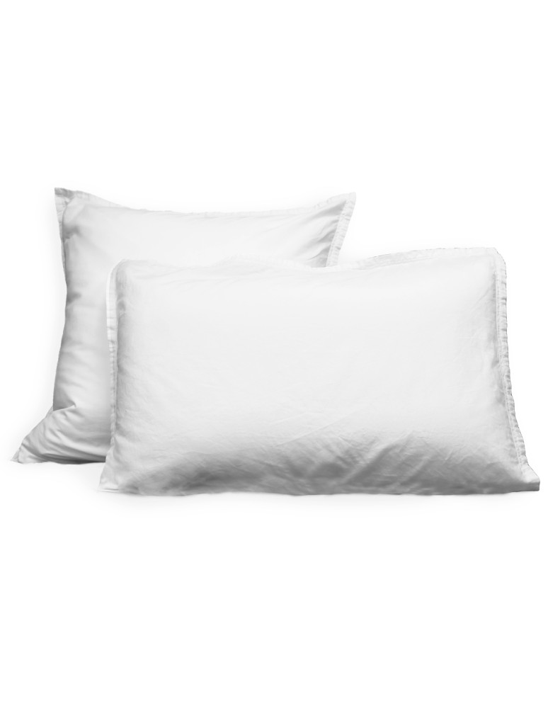 Lot de 2 Taies d'oreiller Flanelle de...