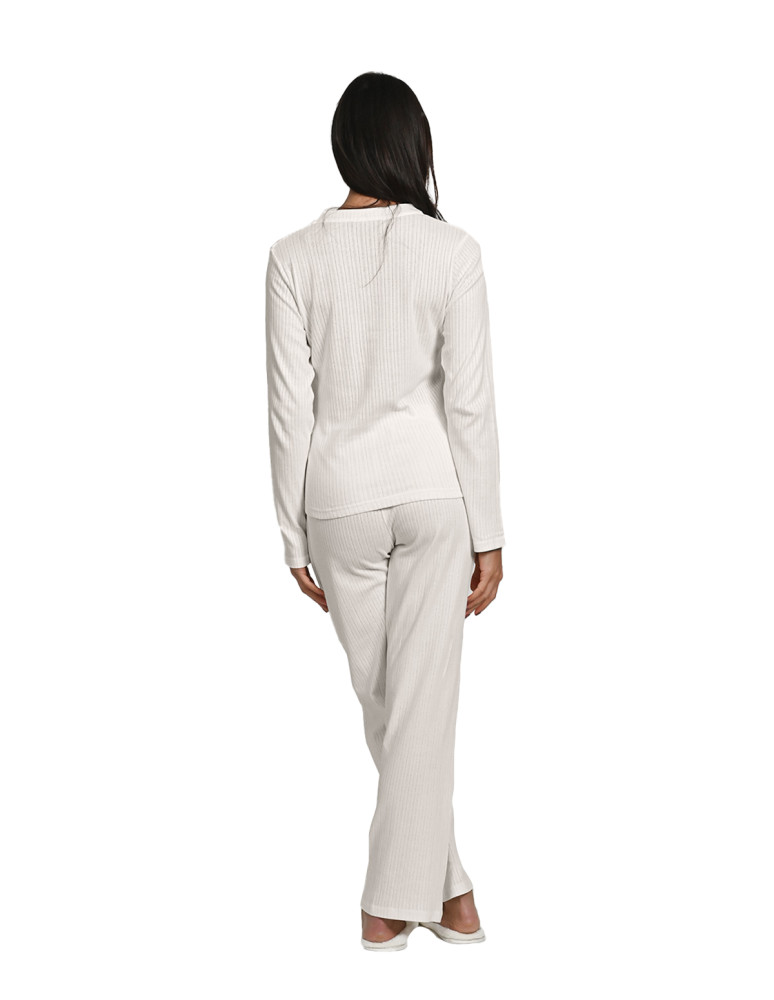 Pyjama maille pantalon 100% coton...