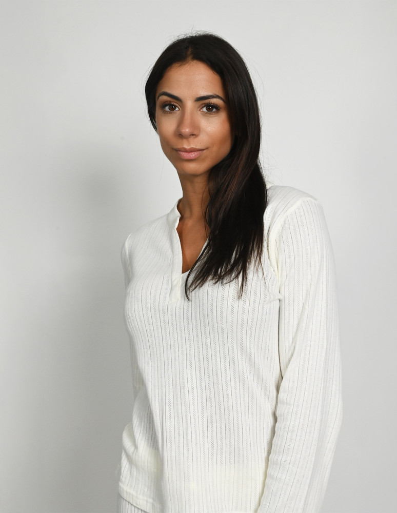 Pyjama maille pantalon 100% coton...