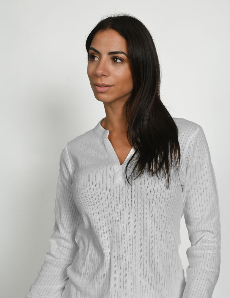 Pyjama maille pantalon 100% coton...