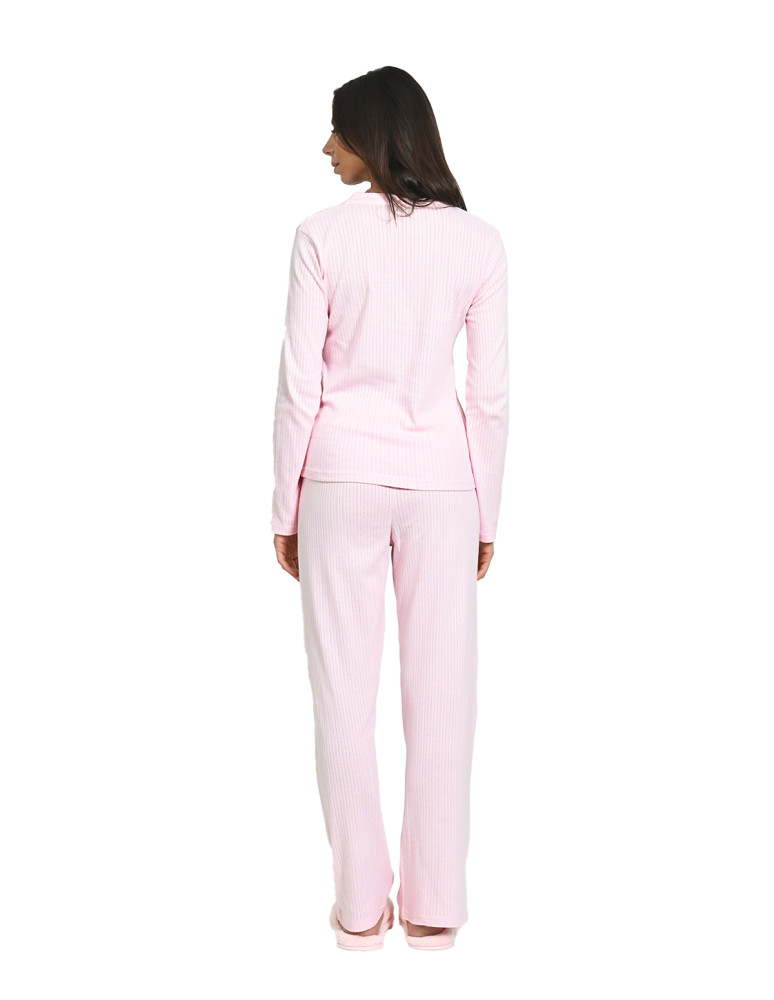 Pyjama maille pantalon 100% coton...
