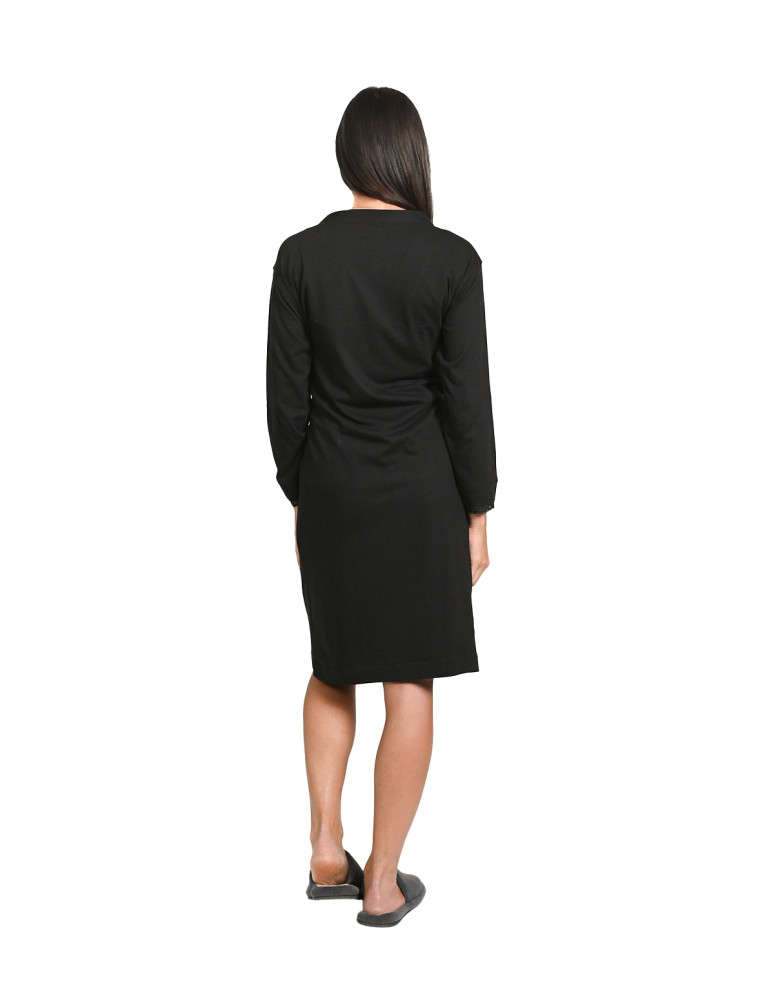 Peignoir kimono coton-viscose EDEN