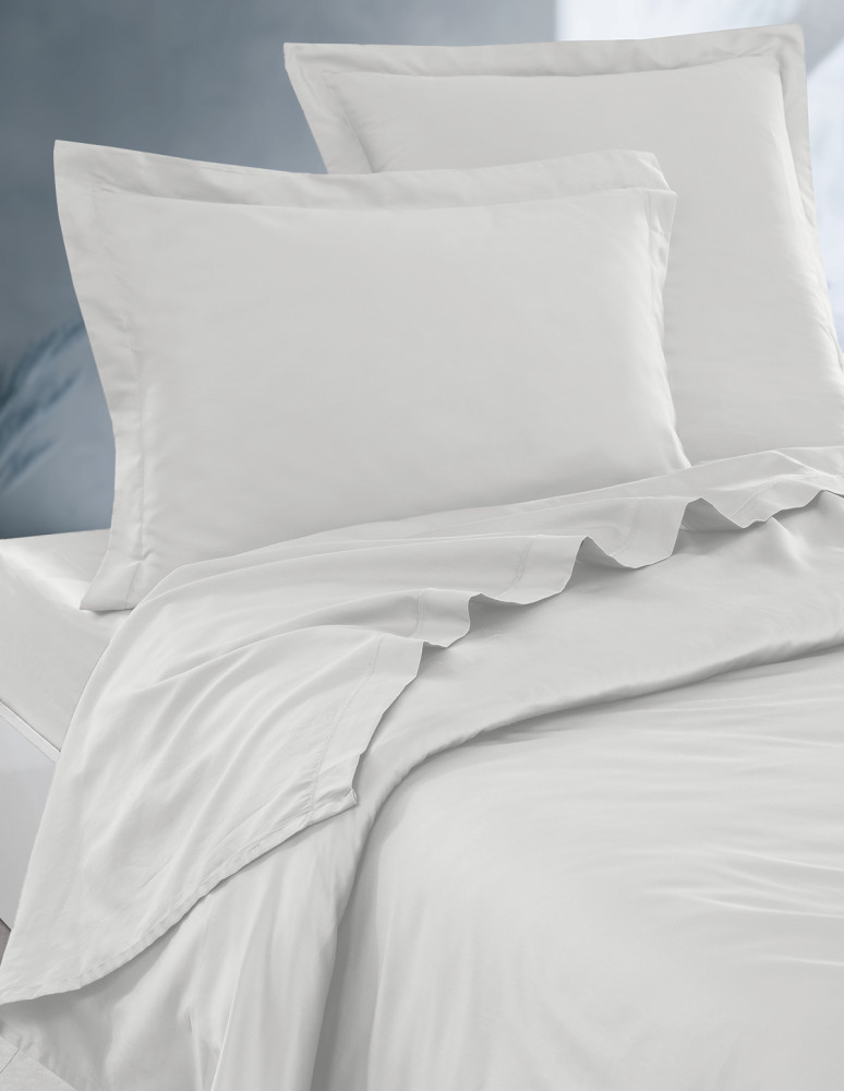 Drap Plat Satin de coton 120 fils UNI...