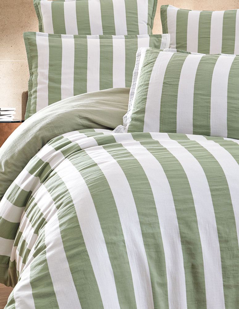 Housse de couette gaze de coton...