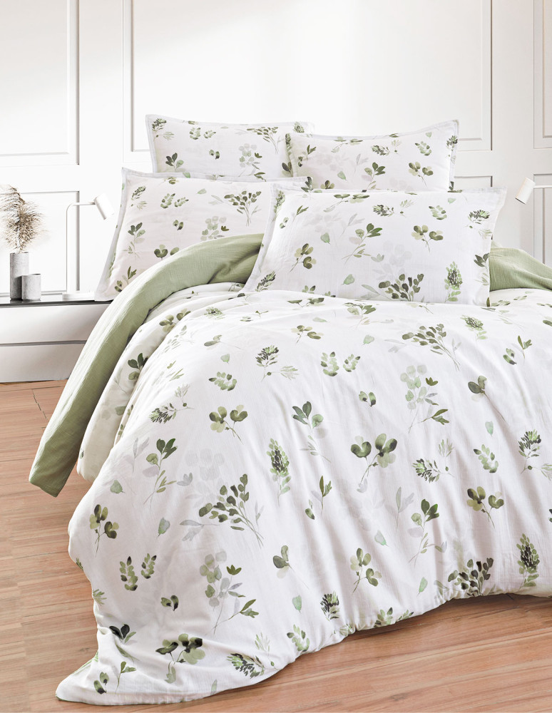 Lot de 2 taies d'oreiller gaze de...