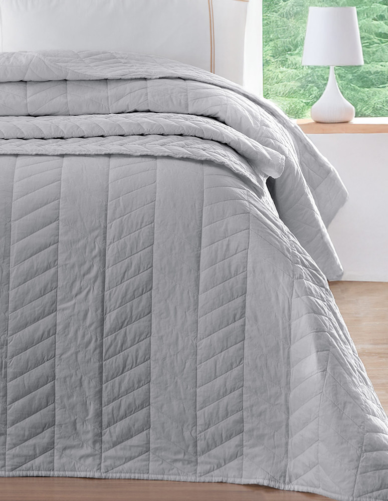 Couvre lit 100% percale de coton...