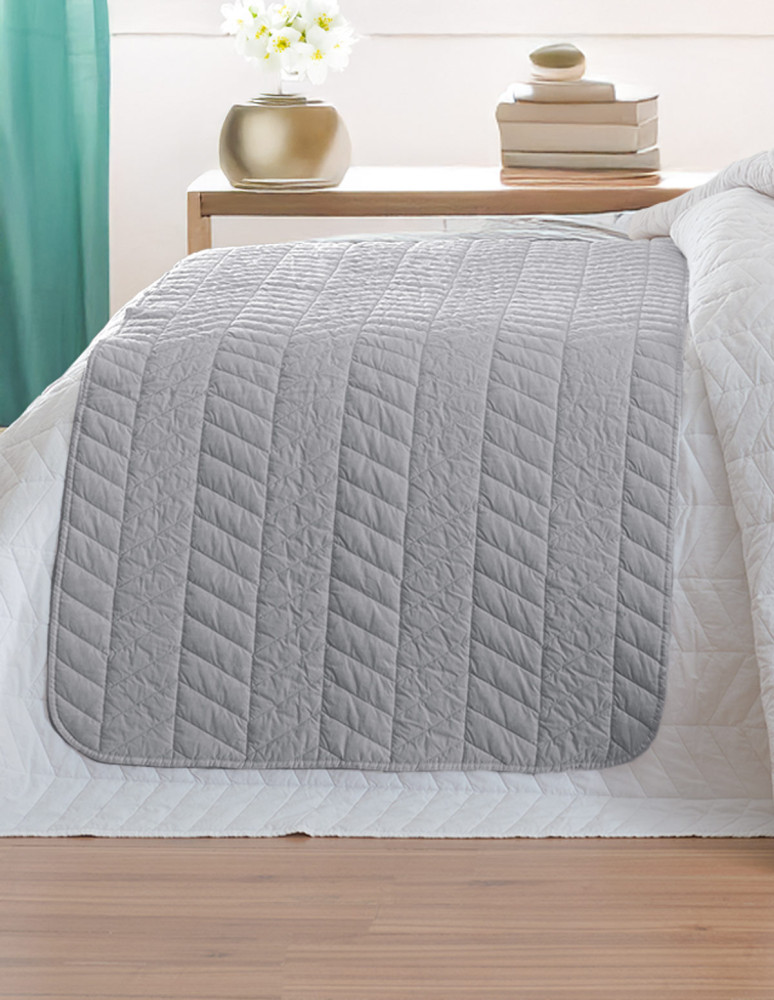 Chemin de lit  100% percale de coton...