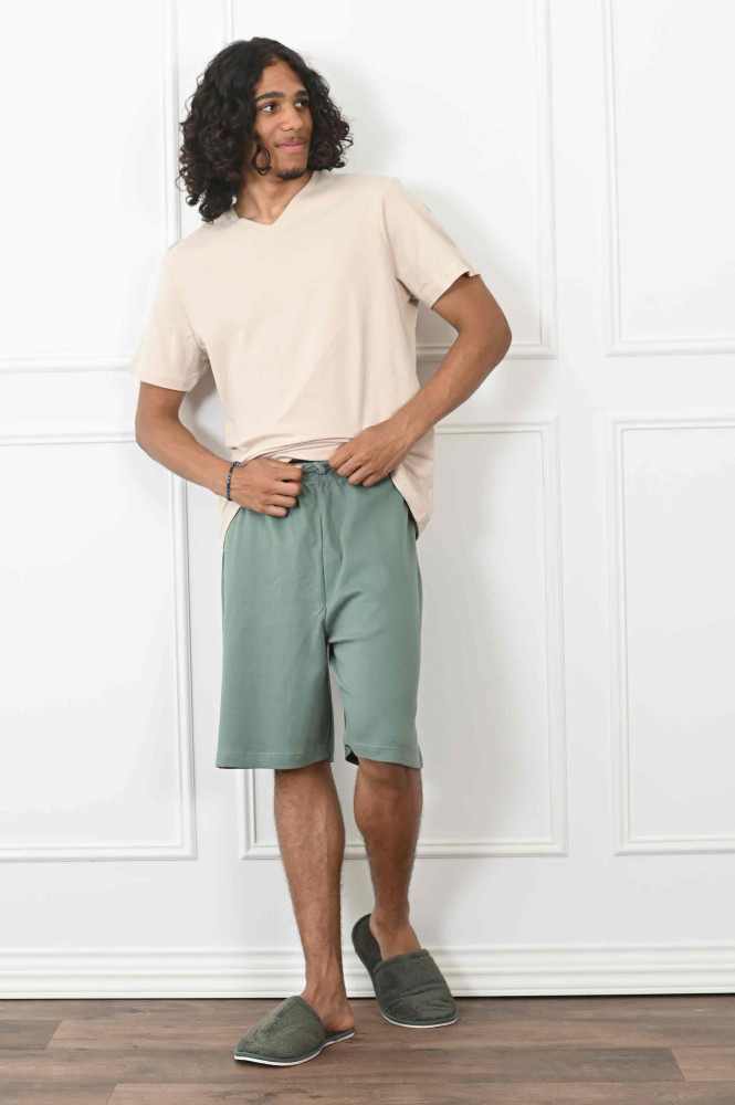 Pyjama homme tee shirt col... 2