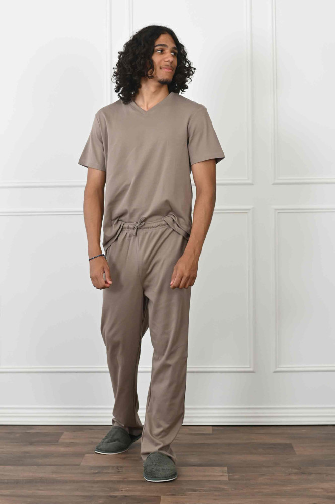 Pyjama homme tee shirt col... 2