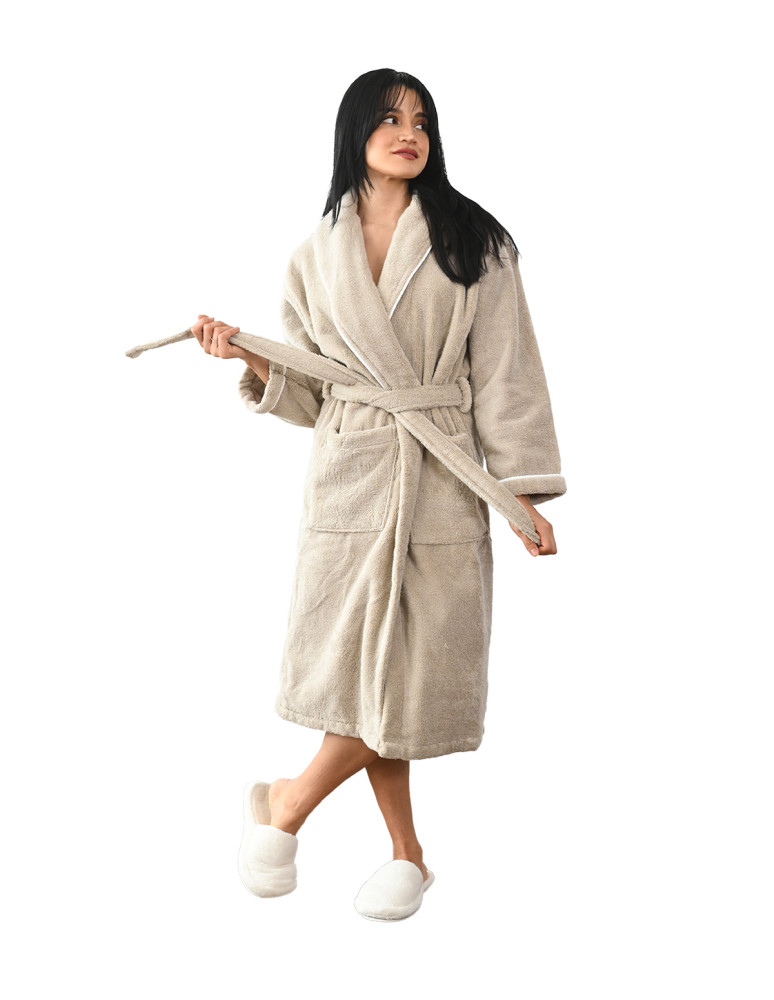 Peignoir col châle 450 g/m²... 2
