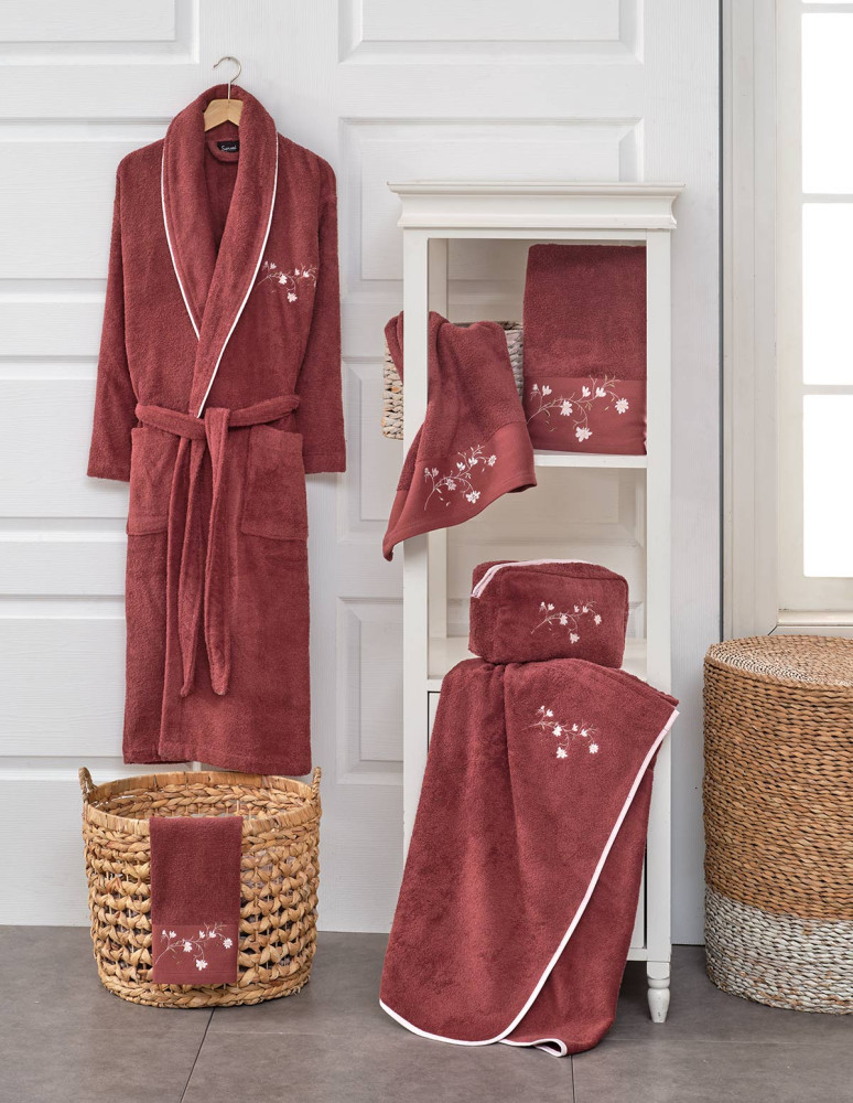 Trousse de toilette brodée ELISE