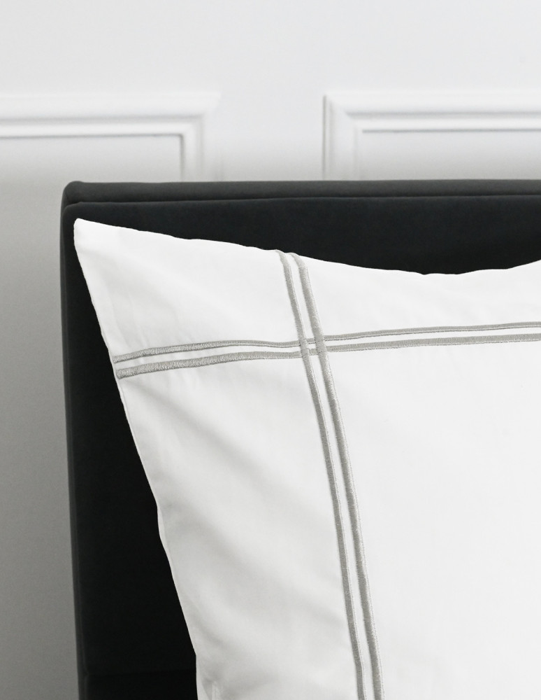 Lot de 2 taies d'oreiller satin 120...