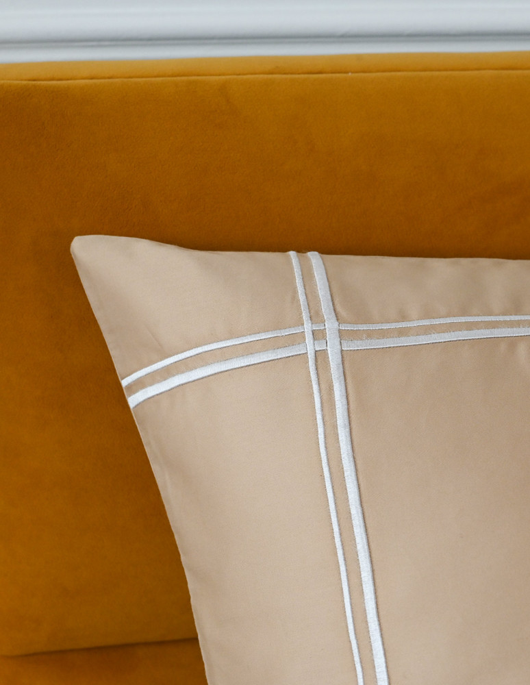 Lot de 2 taies d'oreiller satin 120...