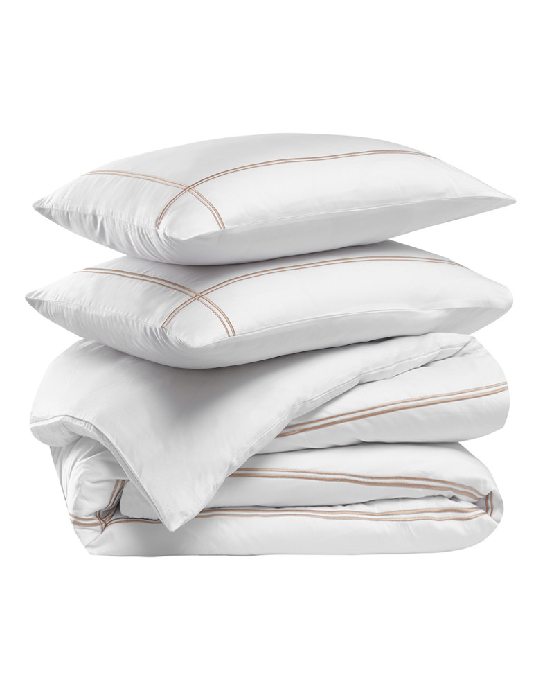 Housse de couette satin 120 fils...