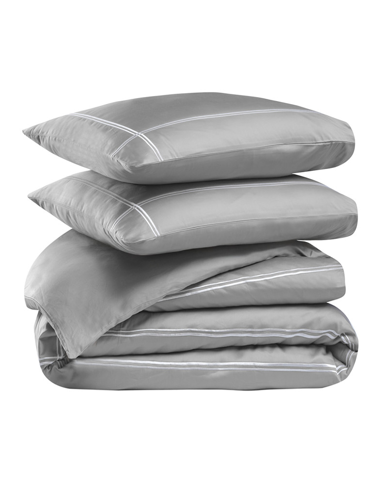 Housse de couette satin 120 fils...