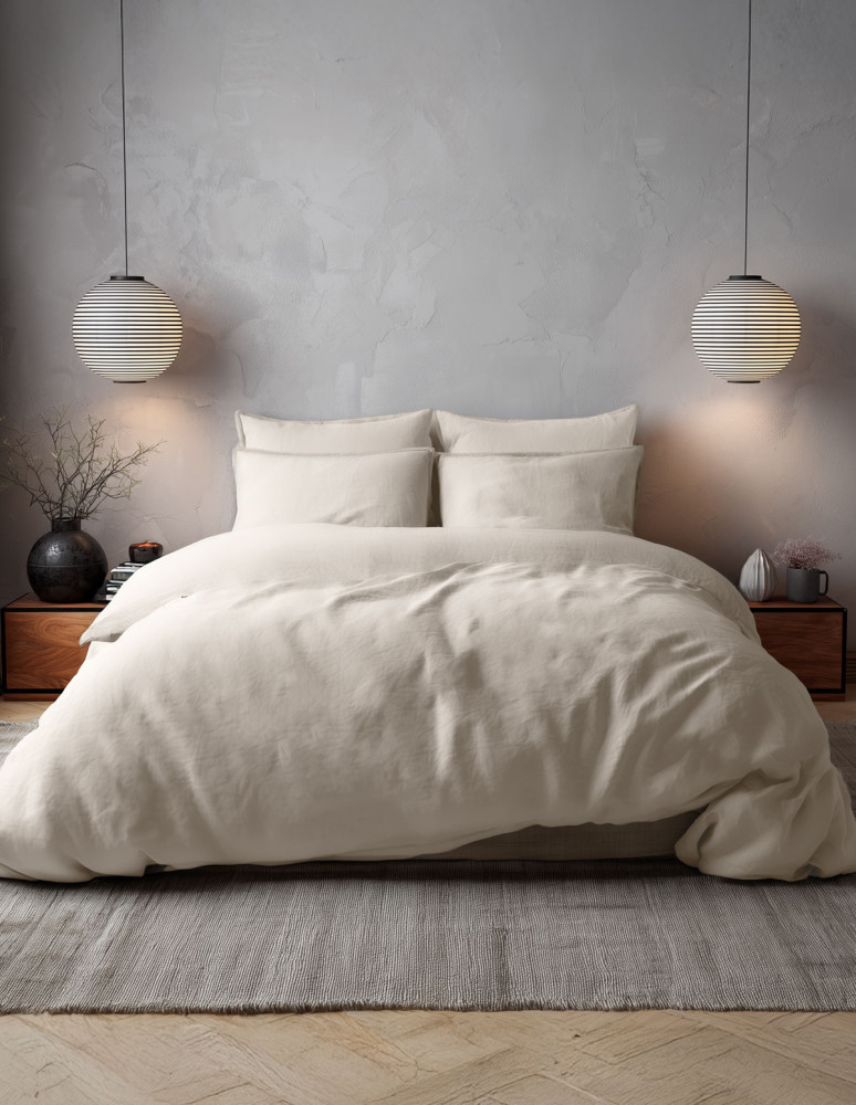 Lot de 2 taies d'oreiller en percale...