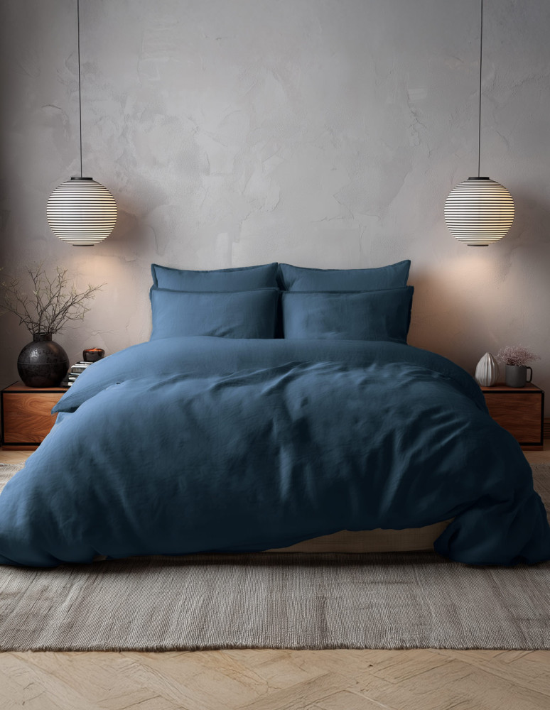 Lot de 2 taies d'oreiller en percale...