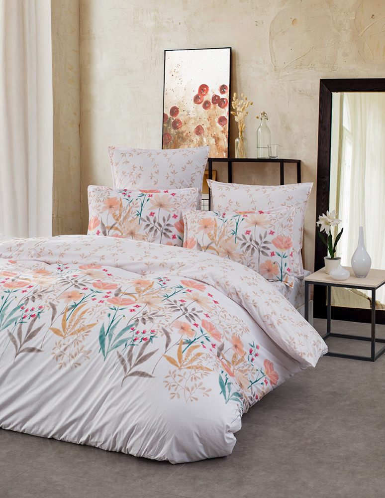 Drap Housse percale Imprimé ANGELICA