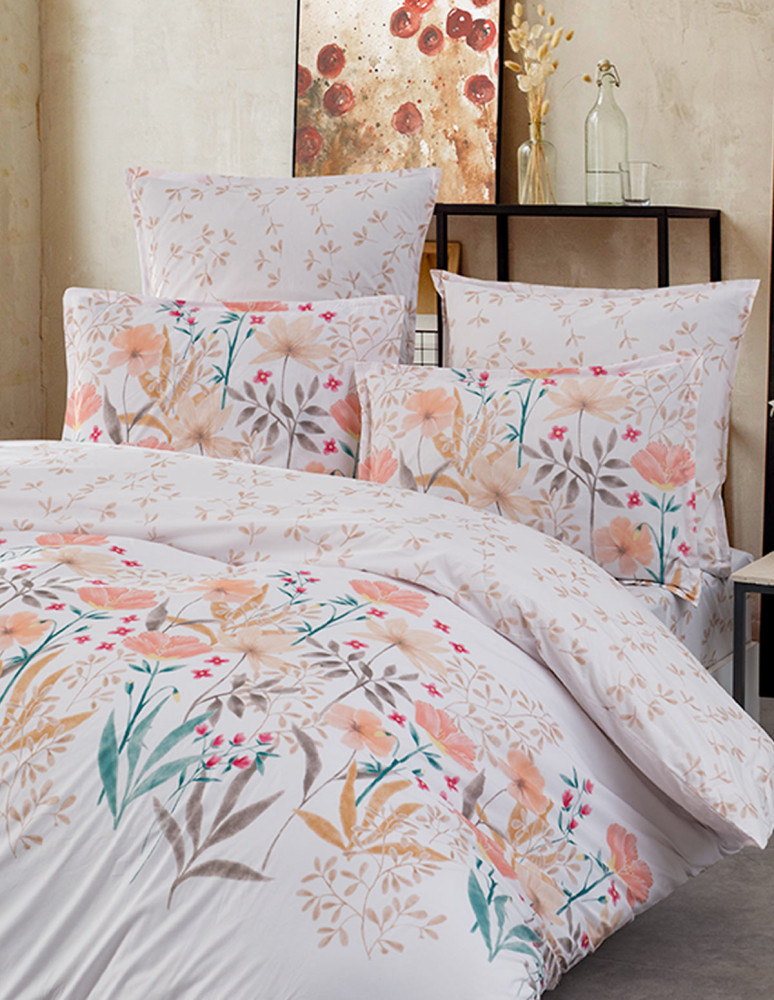 Lot de 2 taies d'oreillers percale...