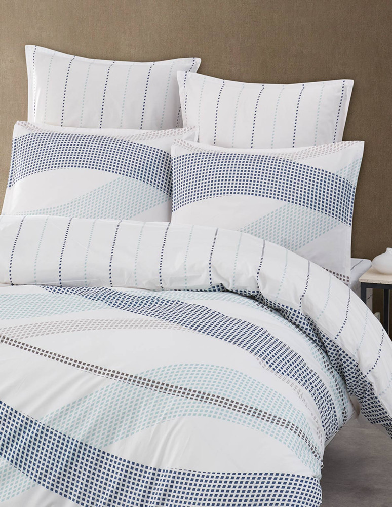 Lot de 2 taies d'oreillers percale...