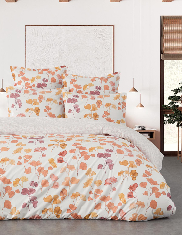 Lot de 2 taies d'oreillers percale EMMA