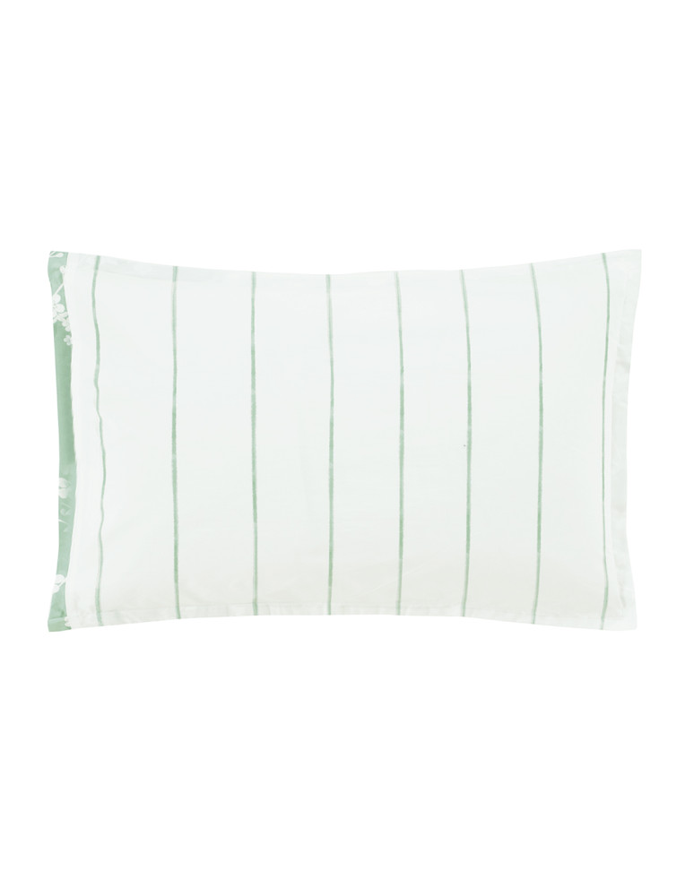 Lot de 2 taies d'oreillers percale MAYA