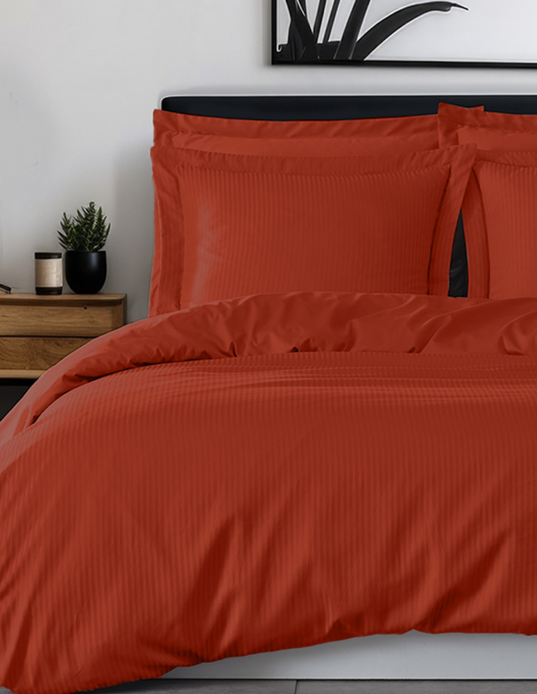 Drap housse uni en satin de coton 120...