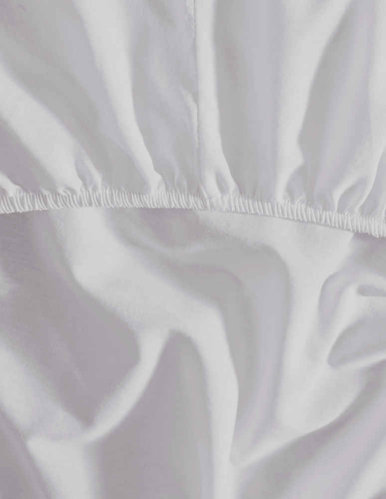 Drap housse en percale lavée HOME WASHED