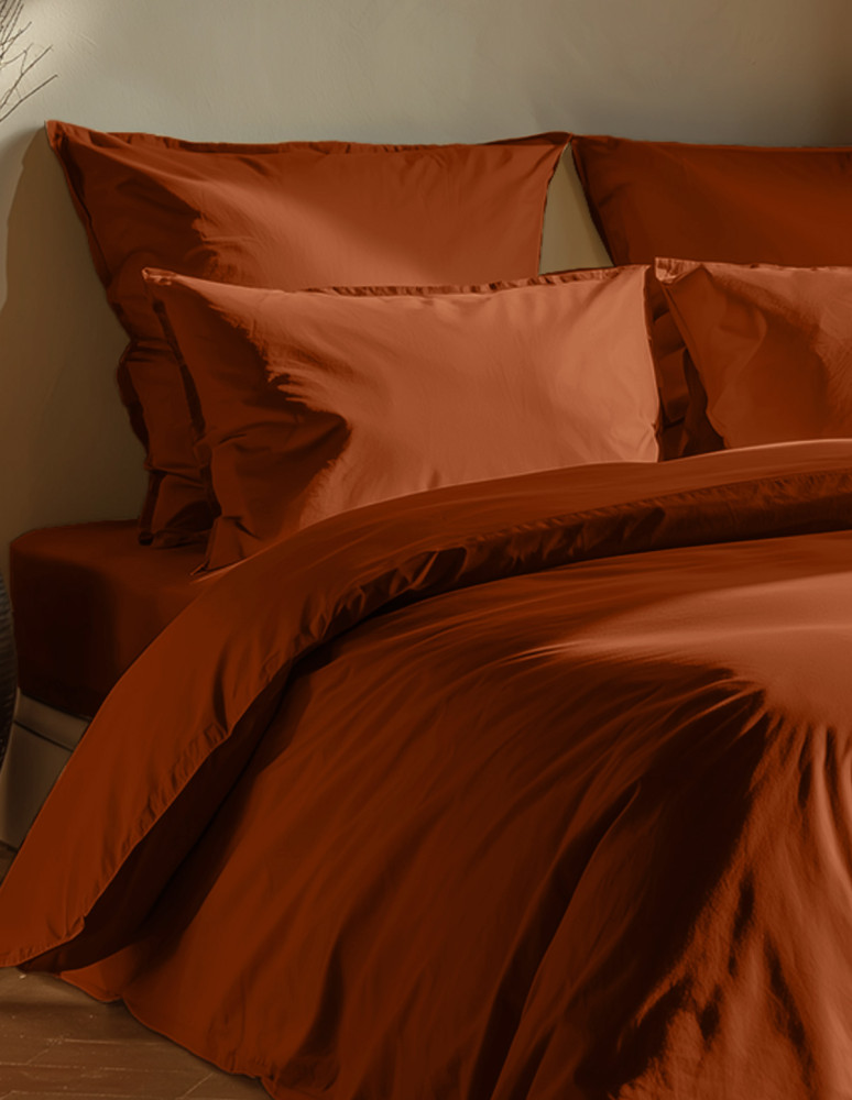 Housse de couette en coton lavé...