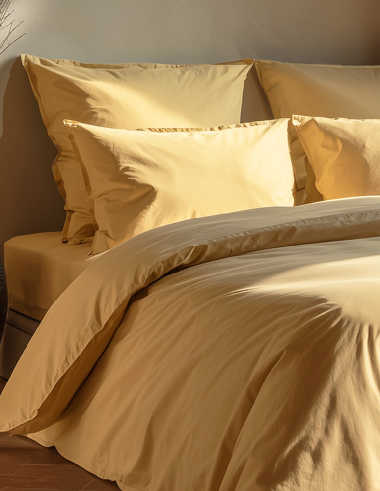 Housse de couette en coton lavé...